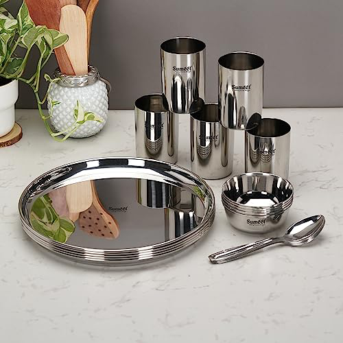 Stainless Steel Dinner Set